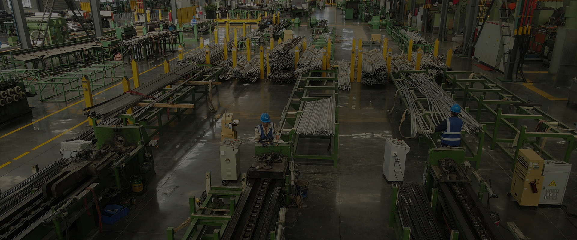 JKS Machinery factory workshop production background
