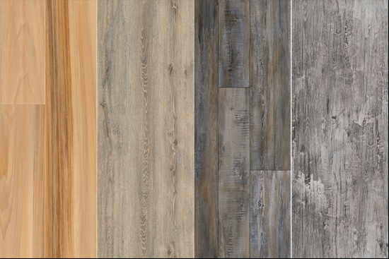 SPC waterproof floor material