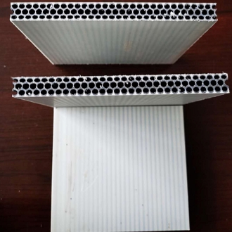 pp hollow formwork panel with round hole cross section