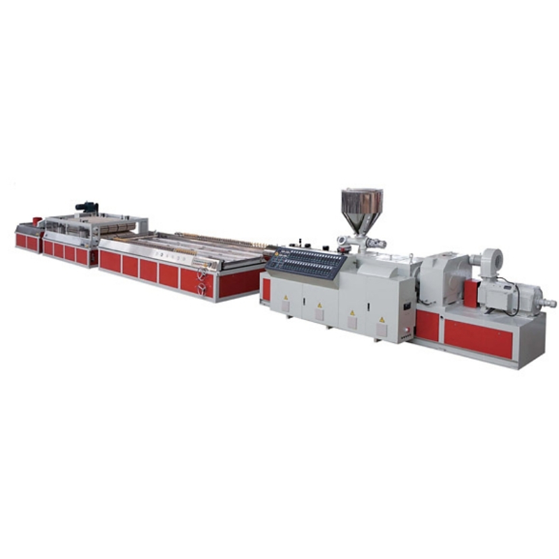 PVC Hollow Corrugated Roof Tile Production Line