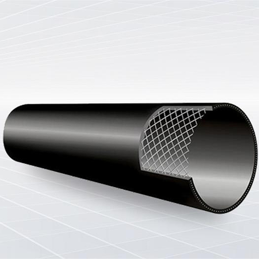 structure diagram of steel wire mesh frame reinforced composite pipe