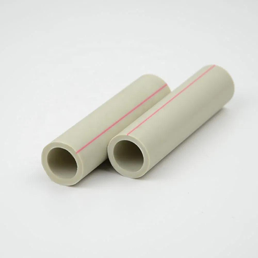 grey ppr hot water plastic pipe