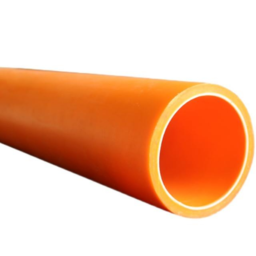 orange mpp buried high voltage power cable protection pipe