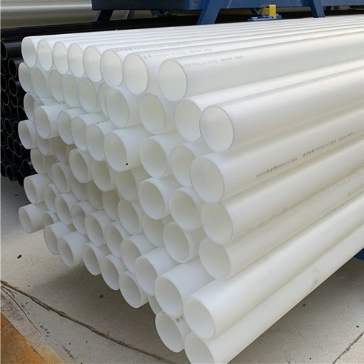 white pe buried cable protection conduit for power engineering