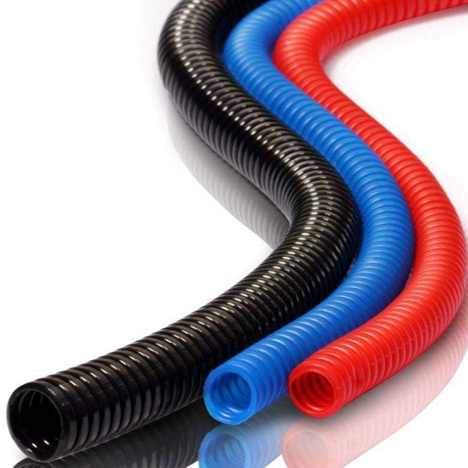 flexible pe pvc single wall corrugated conduit for wire protection