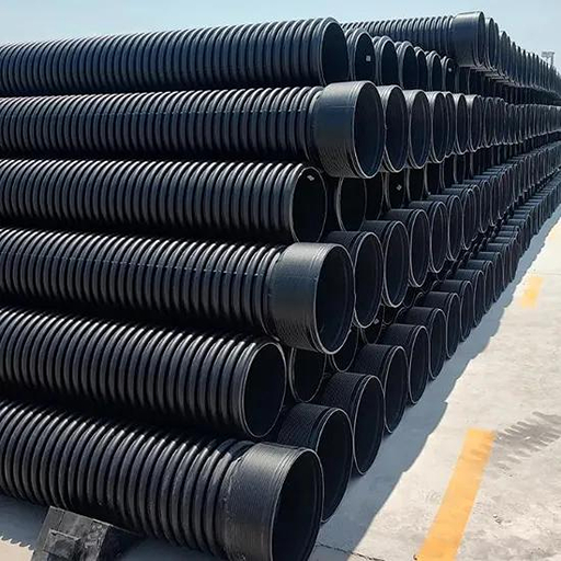 large diameter hdpe double wall corrugated pipe for municipal drainage