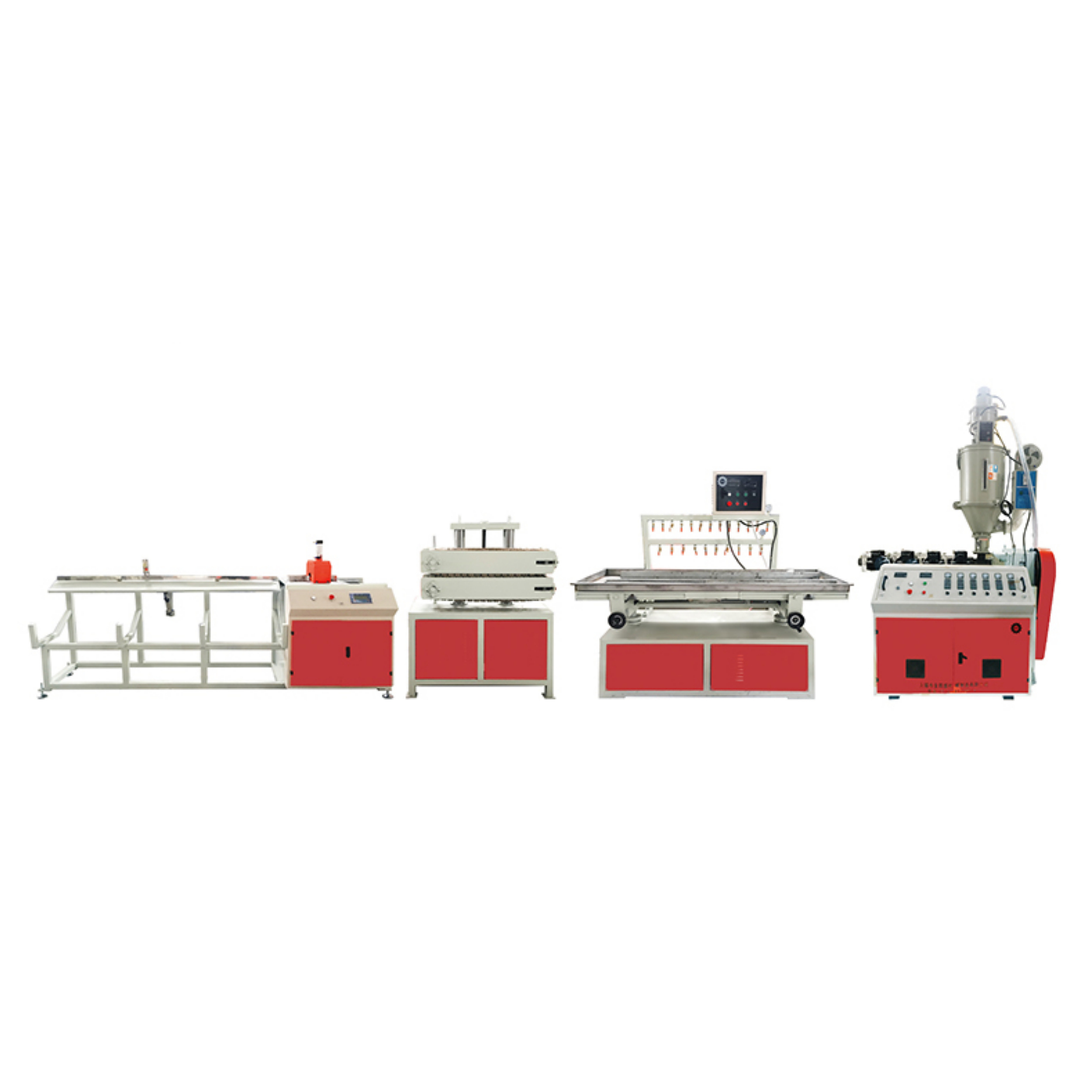 Small Single Screw Profile Extruder
