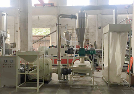 pvc plastic pulverizer unit waste plastic recycling grinding equipment